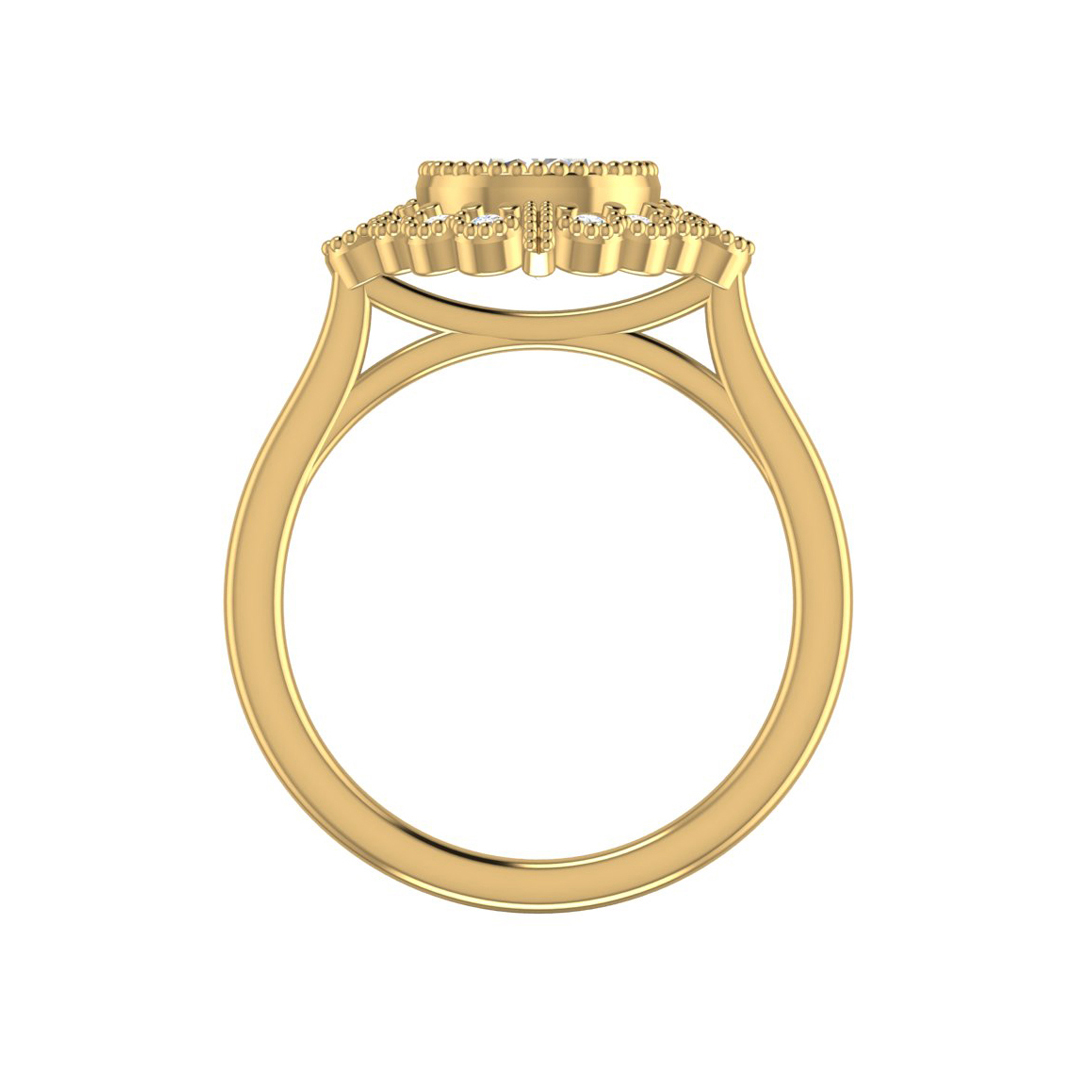 Briella Halo Engagement Ring